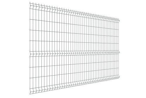 Забор из 3D-панели 1,73х2,5 (оцинкованный) 3,8 мм